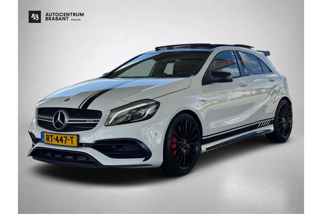 Mercedes-Benz A-Klasse AMG 45 4MATIC FACE-LIFT(Perfect OnderH, Panoramadak, Carplay, StoelV, Clima, Navi Groot, PDC V+A, Etc) 54656730-0.jpg | Autocentrum Brabant Breda